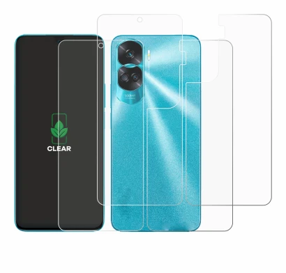 Imagen del dispositivo Honor 90 Lite (Frontal+Trasero) con una amplia variedad de protectores de pantalla.