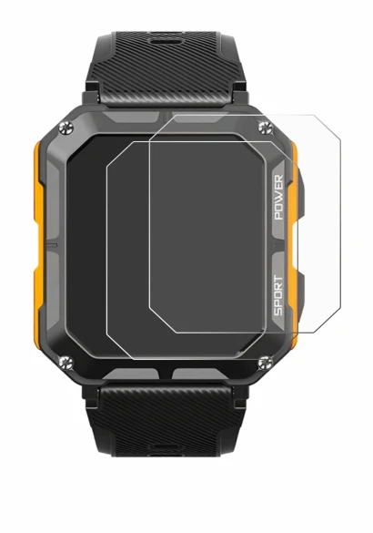 Imagen del dispositivo Njord Gear The Indestructible Smartwatch con una amplia variedad de protectores de pantalla.