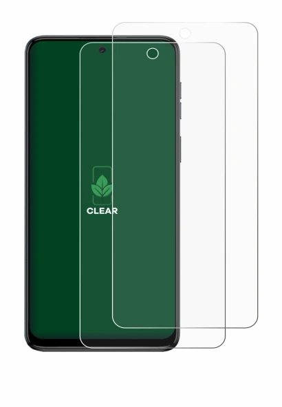 Imagen del dispositivo Motorola Moto G54 con una amplia variedad de protectores de pantalla.