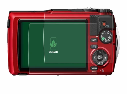 Imagen del dispositivo Olympus OM System Tough TG-7 con una amplia variedad de protectores de pantalla.