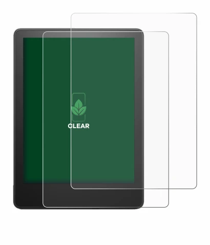 Imagen del dispositivo Amazon Kindle Paperwhite 2023 (11a Gen.) con una amplia variedad de protectores de pantalla.