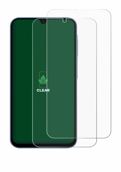 Imagen del dispositivo Samsung Galaxy A15 con una amplia variedad de protectores de pantalla.