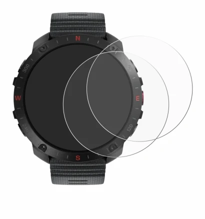 Imagen del dispositivo Polar Grit X2 Pro con una amplia variedad de protectores de pantalla.