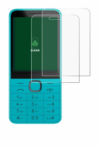 Imagen del dispositivo Nokia 235 4G (2024) con una amplia variedad de protectores de pantalla.