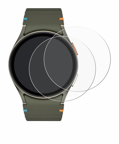Imagen del dispositivo Samsung Galaxy Watch 7 (40 mm) con una amplia variedad de protectores de pantalla.