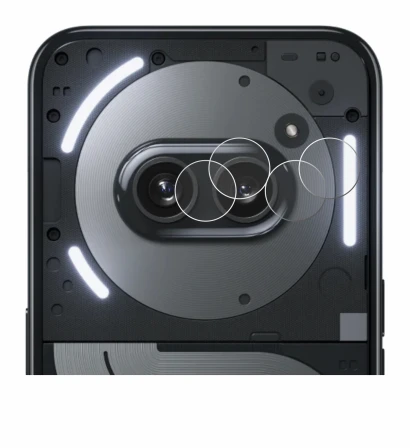 Imagen del dispositivo Nothing Phone (2a) Plus (SÓLO Cámara) con una amplia variedad de protectores de pantalla.