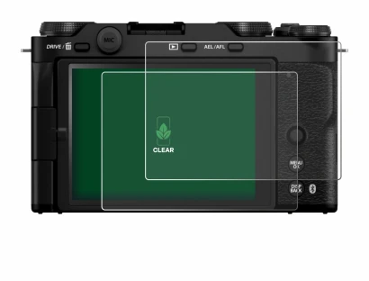 Imagen del dispositivo Fujifilm X-M5 con una amplia variedad de protectores de pantalla.