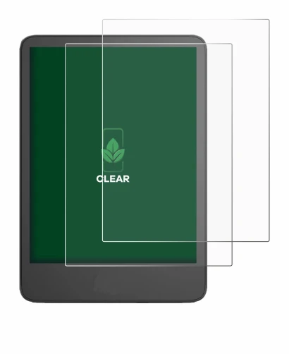 Imagen del dispositivo Amazon Kindle 2024 con una amplia variedad de protectores de pantalla.