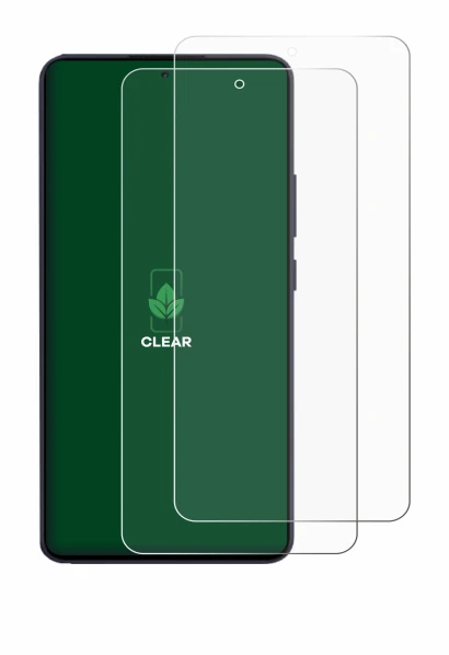 Imagen del dispositivo Oppo Reno 13 F con una amplia variedad de protectores de pantalla.
