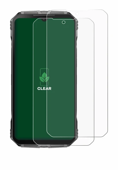 Imagen del dispositivo Doogee S Cyber Pro con una amplia variedad de protectores de pantalla.