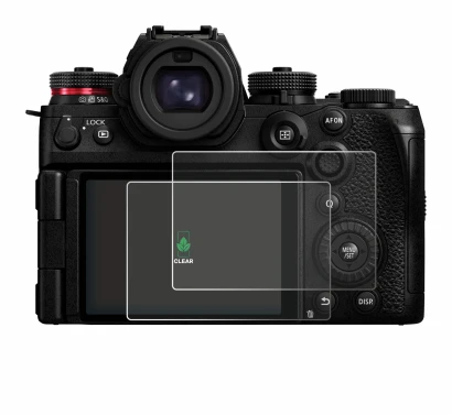 Imagen del dispositivo Panasonic Lumix S1R II con una amplia variedad de protectores de pantalla.
