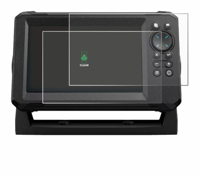 Imagen del dispositivo Lowrance Eagle 7 con una amplia variedad de protectores de pantalla.