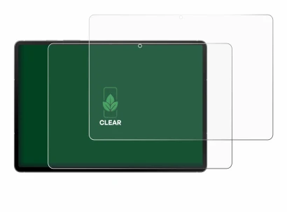 Imagen del dispositivo Samsung Galaxy Tab S10 FE 5G con una amplia variedad de protectores de pantalla.