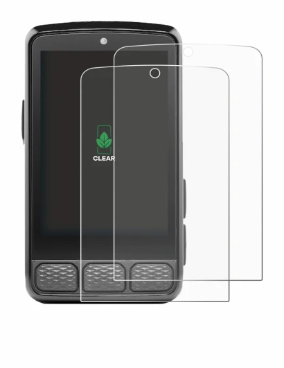 Imagen del dispositivo Wahoo Elemnt Roam 3 con una amplia variedad de protectores de pantalla.