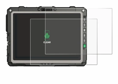 Imagen del dispositivo Getac UX10 G3 con una amplia variedad de protectores de pantalla.