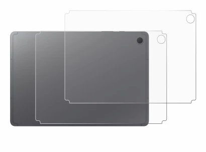 Imagen del dispositivo Samsung Galaxy Tab S10 Lite (Trasero) con una amplia variedad de protectores de pantalla.