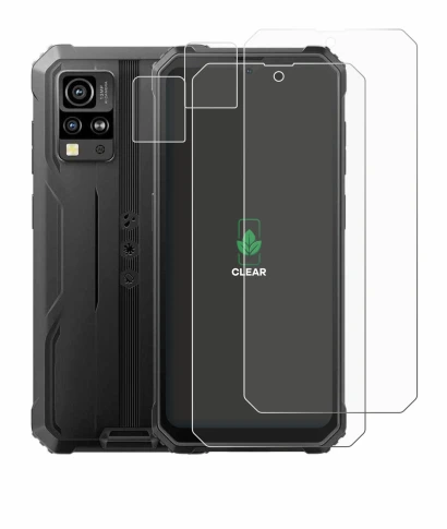 Imagen del dispositivo Blackview BV4800 (Frontal+Cámara) con una amplia variedad de protectores de pantalla.