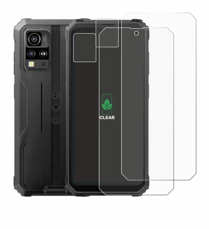 Imagen del dispositivo Blackview BV4800 SE (Frontal+Cámara) con una amplia variedad de protectores de pantalla.