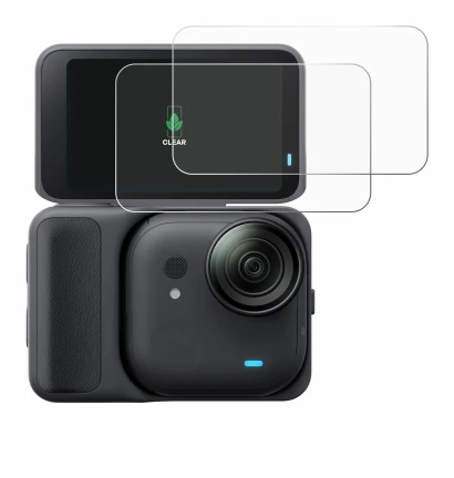 Imagen del dispositivo Insta360 Go Ultra con una amplia variedad de protectores de pantalla.