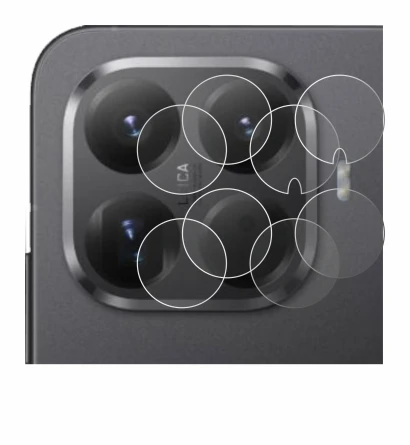 Imagen del dispositivo Xiaomi 15T Pro (SÓLO Cámara) con una amplia variedad de protectores de pantalla.