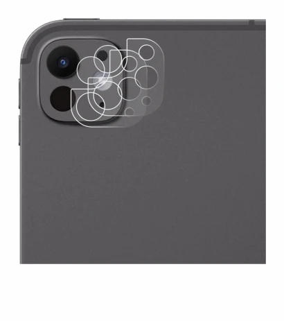 Imagen del dispositivo Apple iPad Pro 13" 2025 (SÓLO Cámara) con una amplia variedad de protectores de pantalla.