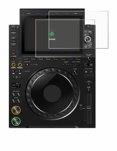 Imagen del dispositivo Pioneer CDJ 3000X con una amplia variedad de protectores de pantalla.