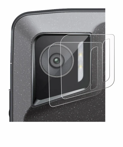 Imagen del dispositivo Crosscall Stellar M6E (SÓLO Cámara) con una amplia variedad de protectores de pantalla.