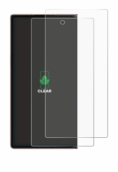 Imagen del dispositivo Huawei Mate XT Ultimate con una amplia variedad de protectores de pantalla.