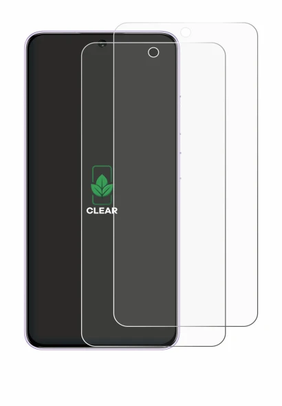 Imagen del dispositivo Oukitel C26 con una amplia variedad de protectores de pantalla.
