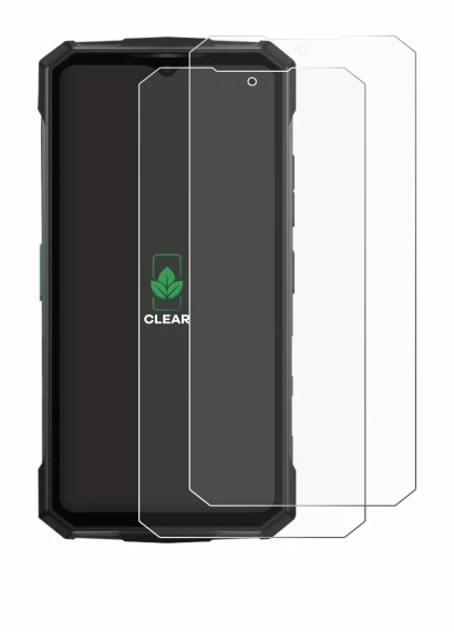 Imagen del dispositivo Doogee Fire 7 Pro con una amplia variedad de protectores de pantalla.