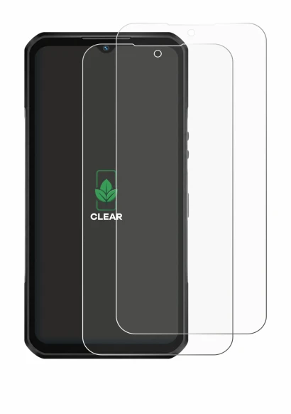 Imagen del dispositivo Oukitel WP66 con una amplia variedad de protectores de pantalla.