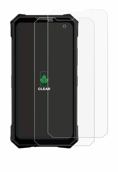 Imagen del dispositivo Doogee V50 con una amplia variedad de protectores de pantalla.