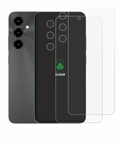 Imagen del dispositivo ZTE Blade V80 Max (Frontal+Cámara) con una amplia variedad de protectores de pantalla.