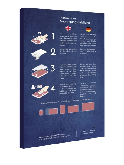 Parte trasera de un envase de producto con el logotipo de la marca Savvies