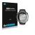 Parte frontal de un envase de producto con el logotipo de la marca Savvies. Al lado se muestra el dispositivo Suunto D4F con s