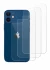 Imagen del dispositivo Apple iPhone 12 (Trasero) con una amplia variedad de protectores de pantalla.