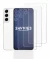 Imagen del dispositivo Samsung Galaxy S22 5G (Frontal+Cámara) con una amplia variedad de protectores de pantalla.