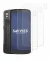 Imagen del dispositivo Zebra TC27 (Frontal+Cámara) con una amplia variedad de protectores de pantalla.