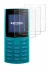 Imagen del dispositivo Nokia 105 4G 2nd Edition con una amplia variedad de protectores de pantalla.
