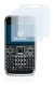 Imagen del dispositivo Nokia E72 con una amplia variedad de protectores de pantalla.