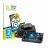 Parte frontal de un envase de producto con el logotipo de la marca BROTECT. Al lado se muestra el dispositivo Icom IC-7100 con