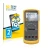 Parte frontal de un envase de producto con el logotipo de la marca BROTECT. Al lado se muestra el dispositivo Fluke 87v con su