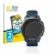 Parte frontal de un envase de producto con el logotipo de la marca BROTECT. Al lado se muestra el dispositivo Xiaomi Watch S1 