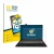 Parte frontal de un envase de producto con el logotipo de la marca BROTECT. Al lado se muestra el dispositivo MSI Summit E16 A