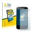 Parte frontal de un envase de producto con el logotipo de la marca BROTECT. Al lado se muestra el dispositivo Google Nexus 4 c