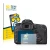 Parte frontal de un envase de producto con el logotipo de la marca BROTECT. Al lado se muestra el dispositivo Canon EOS 7D Mar