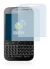 Imagen del dispositivo Blackberry Classic Q20 con una amplia variedad de protectores de pantalla.