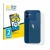 Parte frontal de un envase de producto con el logotipo de la marca BROTECT. Al lado se muestra el dispositivo Apple iPhone 12 
