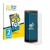 Parte frontal de un envase de producto con el logotipo de la marca BROTECT. Al lado se muestra el dispositivo Cubot Pocket 3 c