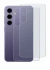 Imagen del dispositivo Samsung Galaxy S24 (Trasero) con una amplia variedad de protectores de pantalla.